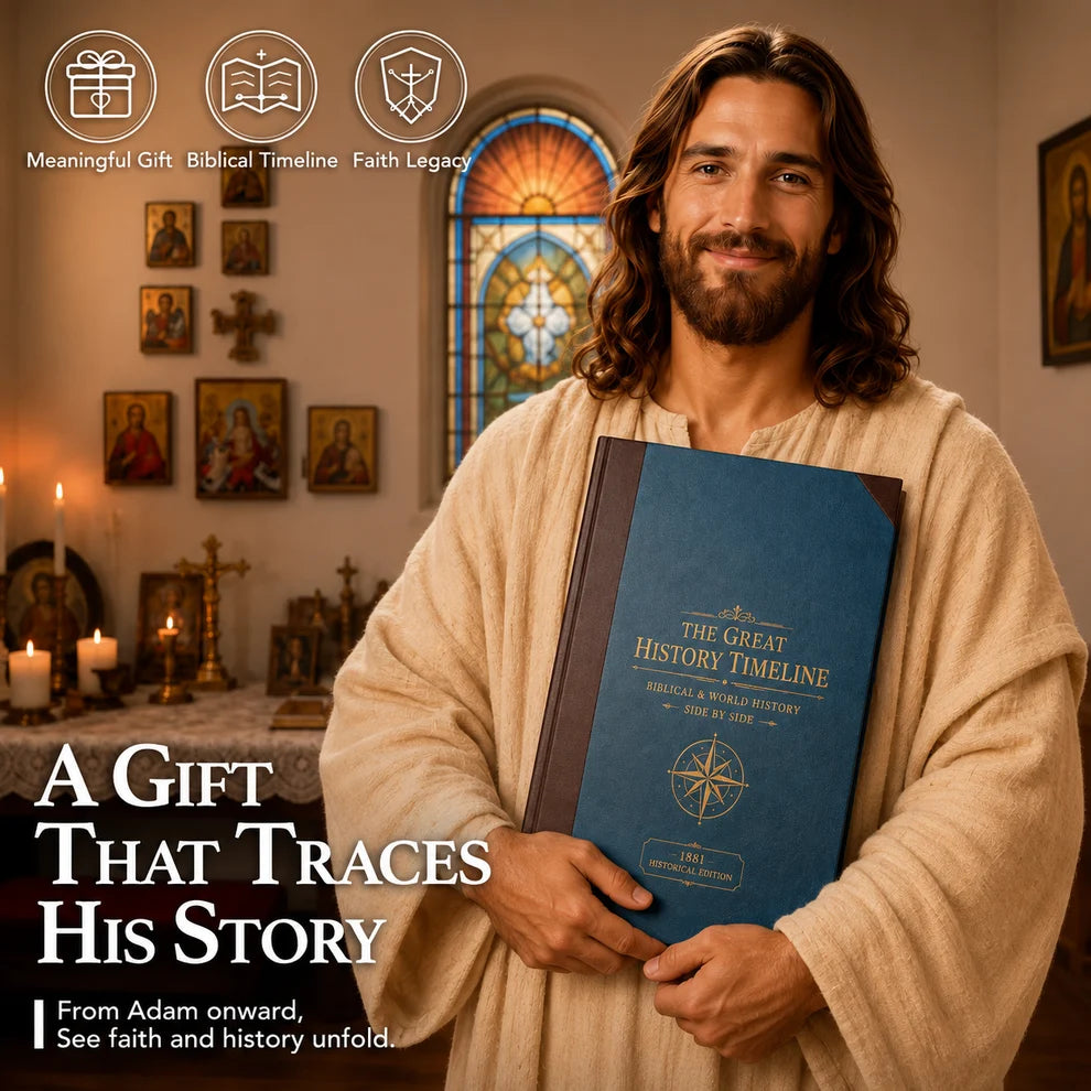 🌍 6,000 Years of Biblical & World History in One 23-Foot Timeline