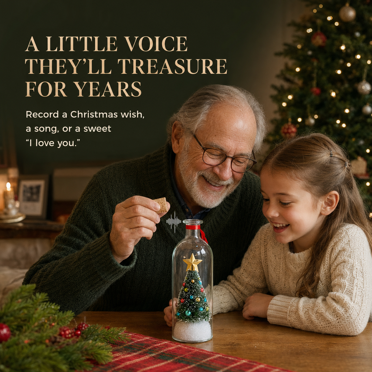 🎁 Record-a-Message Christmas Tree 🎄