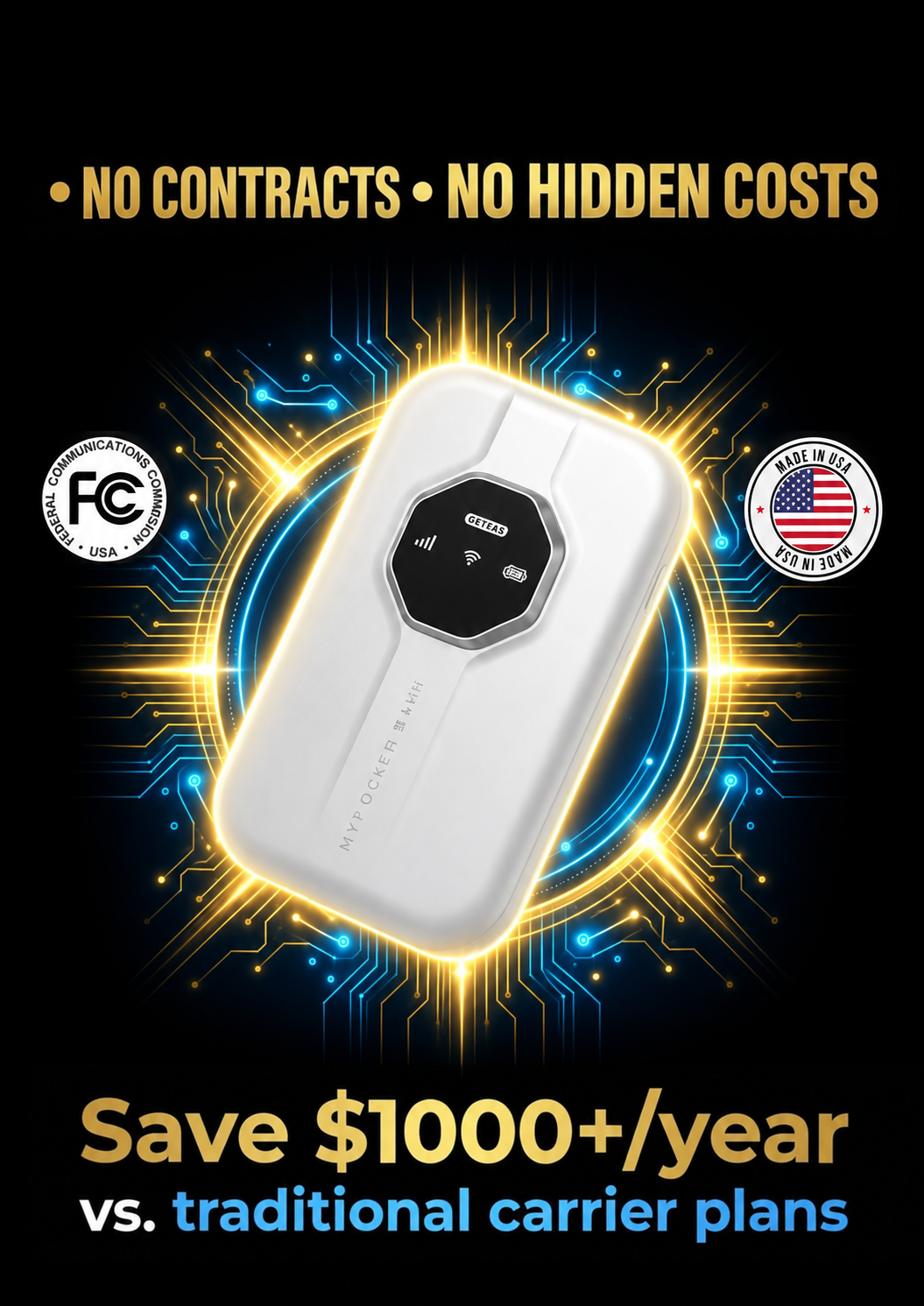 🌐 Boundless Portable Wi-Fi - Global Coverage for Travel & Business🛡️