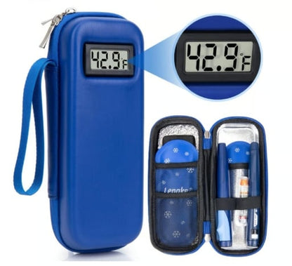 Insulin Cooler Travel Case with Temperature Display