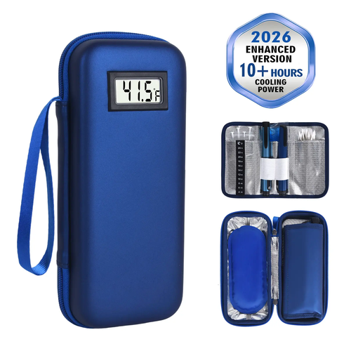 Insulin Cooler Travel Case with Temperature Display