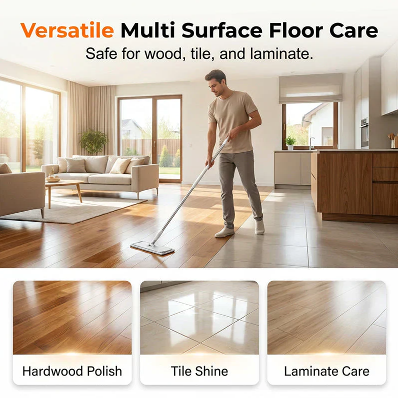 Multi-Surface Antibacterial Cleaner for Hardwood, Tile, Laminate & More