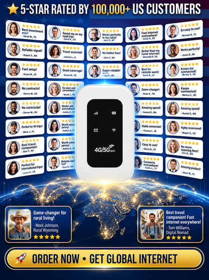 🌐 Stay Connected Anywhere – Portable Wi-Fi for Travel & Business