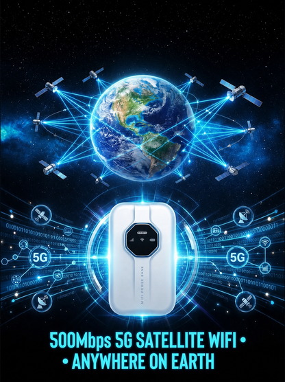 🌐 Boundless Portable Wi-Fi - Global Coverage for Travel & Business🛡️
