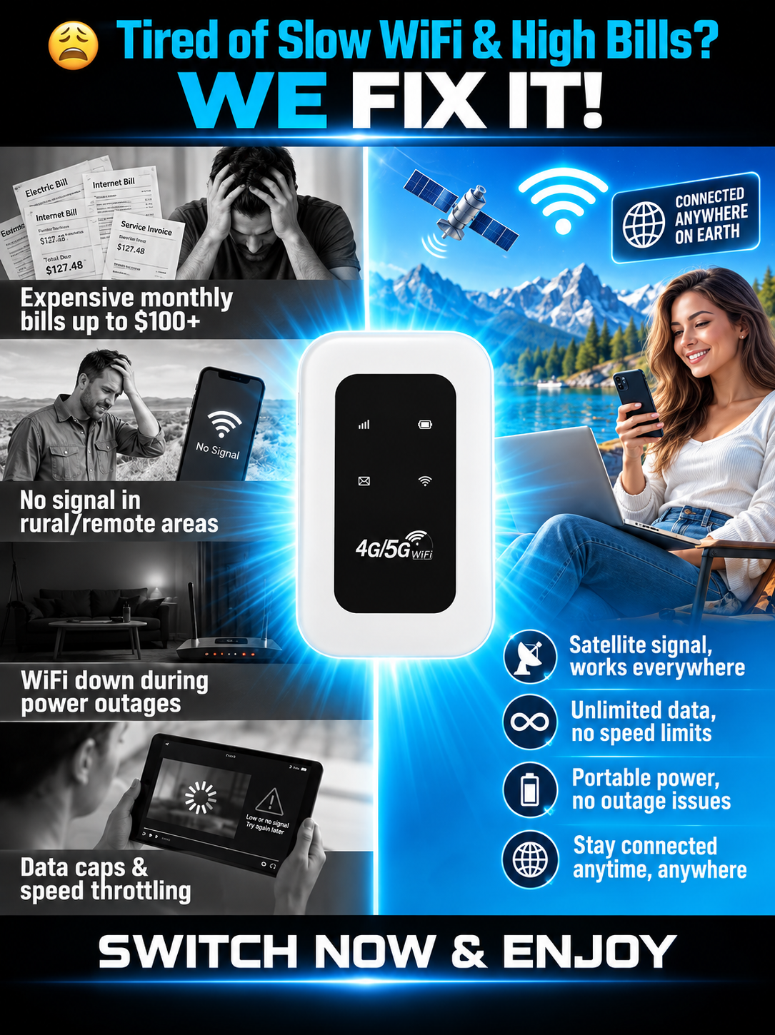 🌐 Stay Connected Anywhere – Portable Wi-Fi for Travel & Business