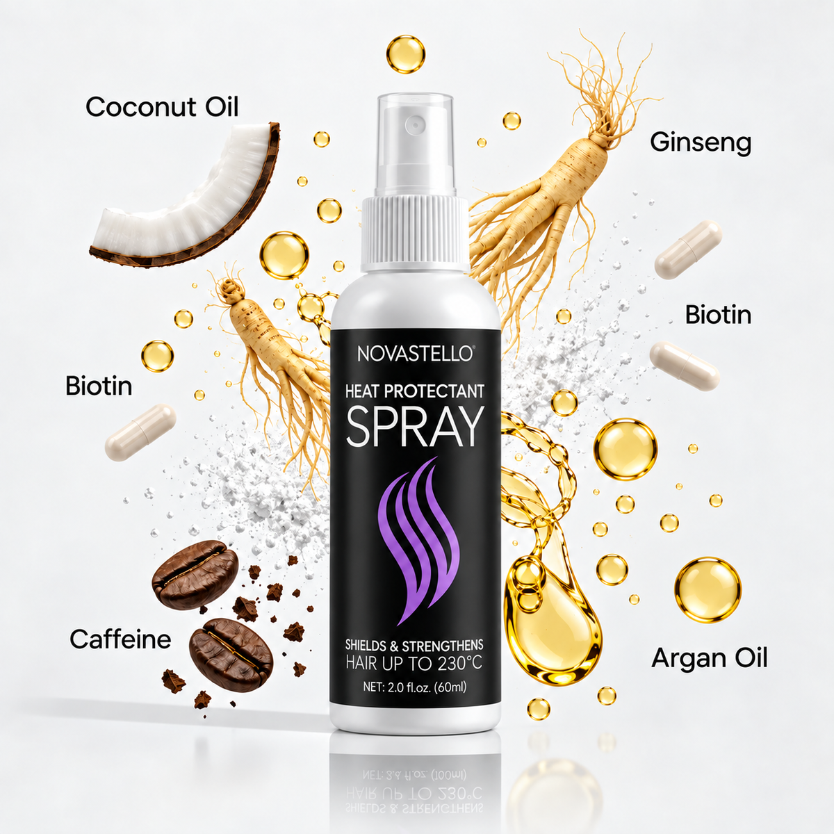Shield & Shine - Heat Protectant Spray