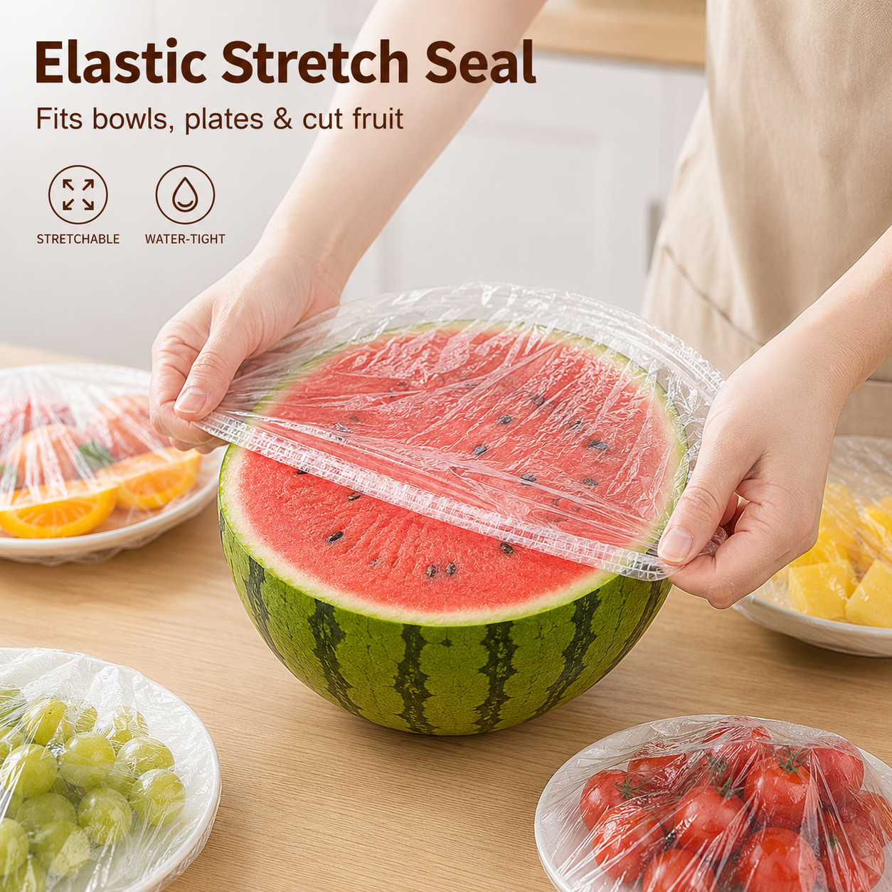 🔥Disposable Stretch Food Covers for Bowls & Plates