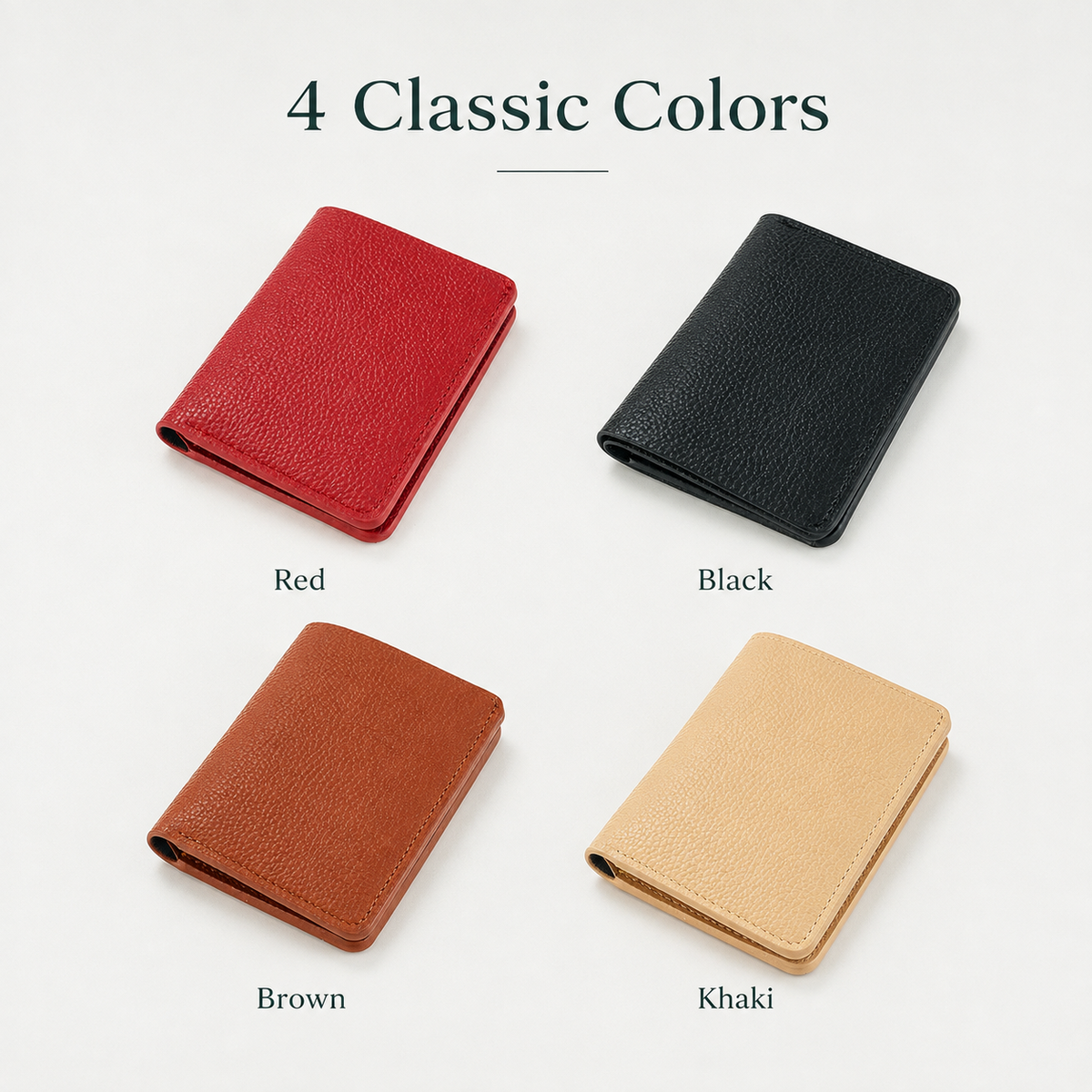 💖Handmade Full-Grain Leather Wallet