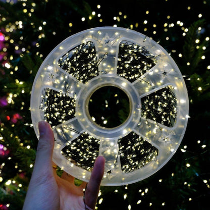 ❄️🏡65.6ft (20m) 600-LED Christmas String Lights – Warm White or Multicolor Holiday Tree Lights🎅💖