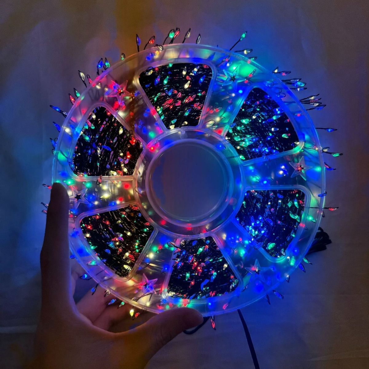 ❄️🏡65.6ft (20m) 600-LED Christmas String Lights – Warm White or Multicolor Holiday Tree Lights🎅💖