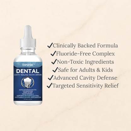 TOPSPIRE™ Advanced Enamel Repair & Whitening Kit (Includes Free LED Mirror)