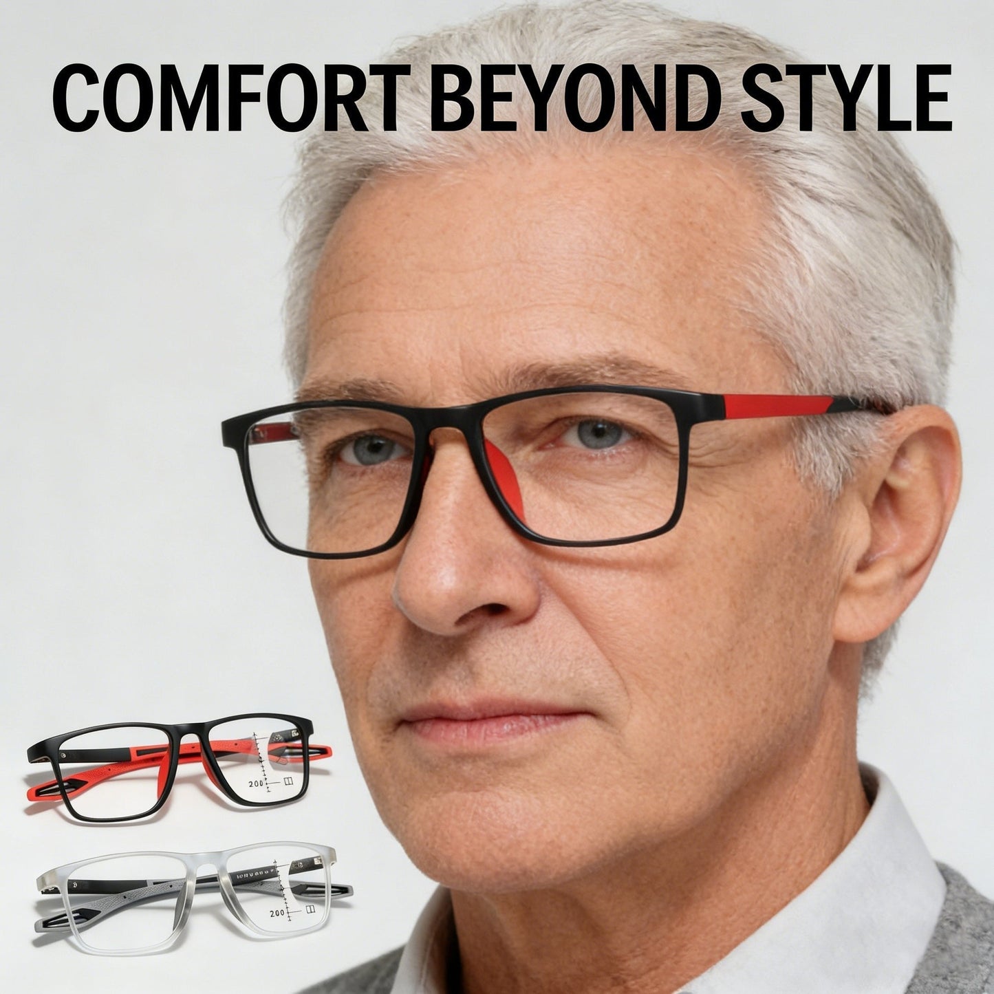 TopSpire™ Adaptive Multifocal Reading Glasses – See Near & Far Without Switching