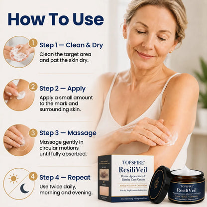 TOPSPIRE® ResiliVeil Bruise Appearance Barrier Care Cream