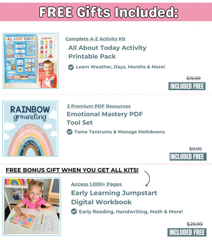 💥LIMITED TIME SALE 62% OFF💥 PRESCHOOL HEAD START KIT